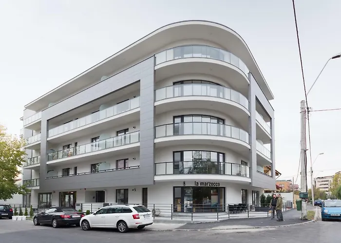 The Shades Of Grey-Tranquil 4Th-Floor Apartment Baneasa Area Bucureşti